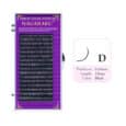 Nagaraku Eyelash Black 0.10D 15mm