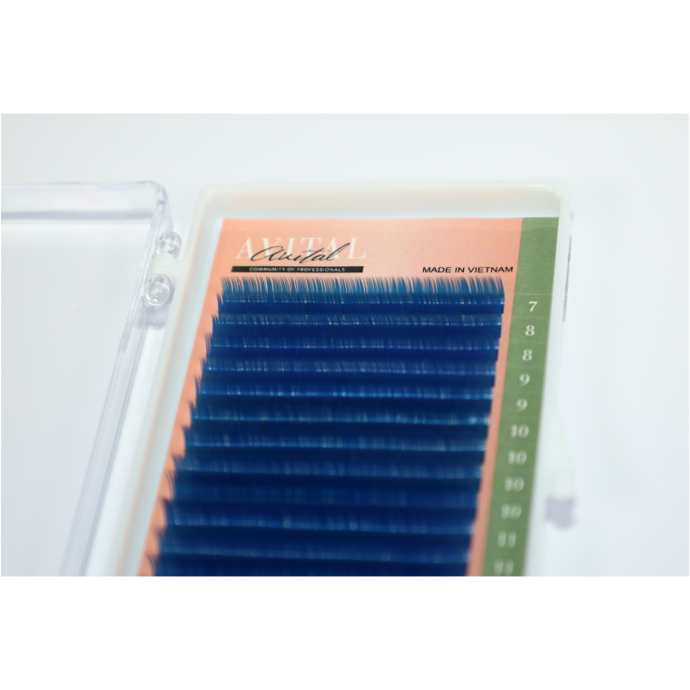Avital Eyelashes Blue C 007