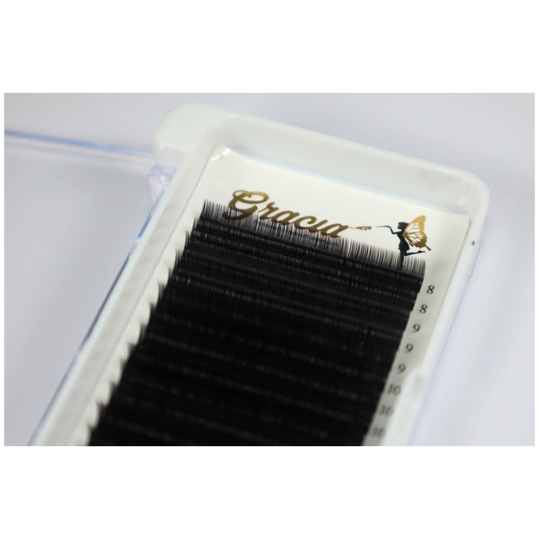 Gracia Eyelashes 0.10C Black
